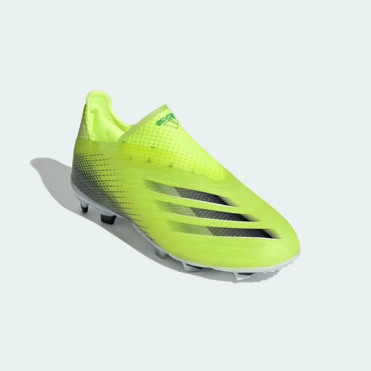 Adidas JR X Ghosted   FG - Volt-Black