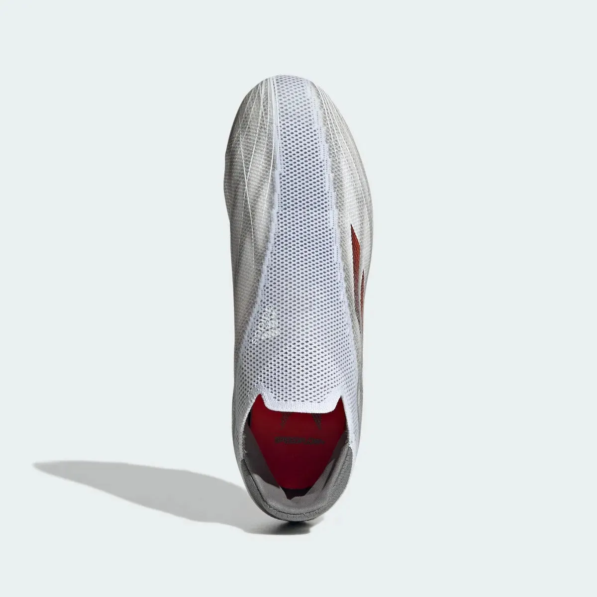 Adidas JR X Speedflow   FG - White-Iron Metallic