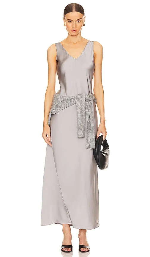 ALLSAINTS Amos Dress in Grey