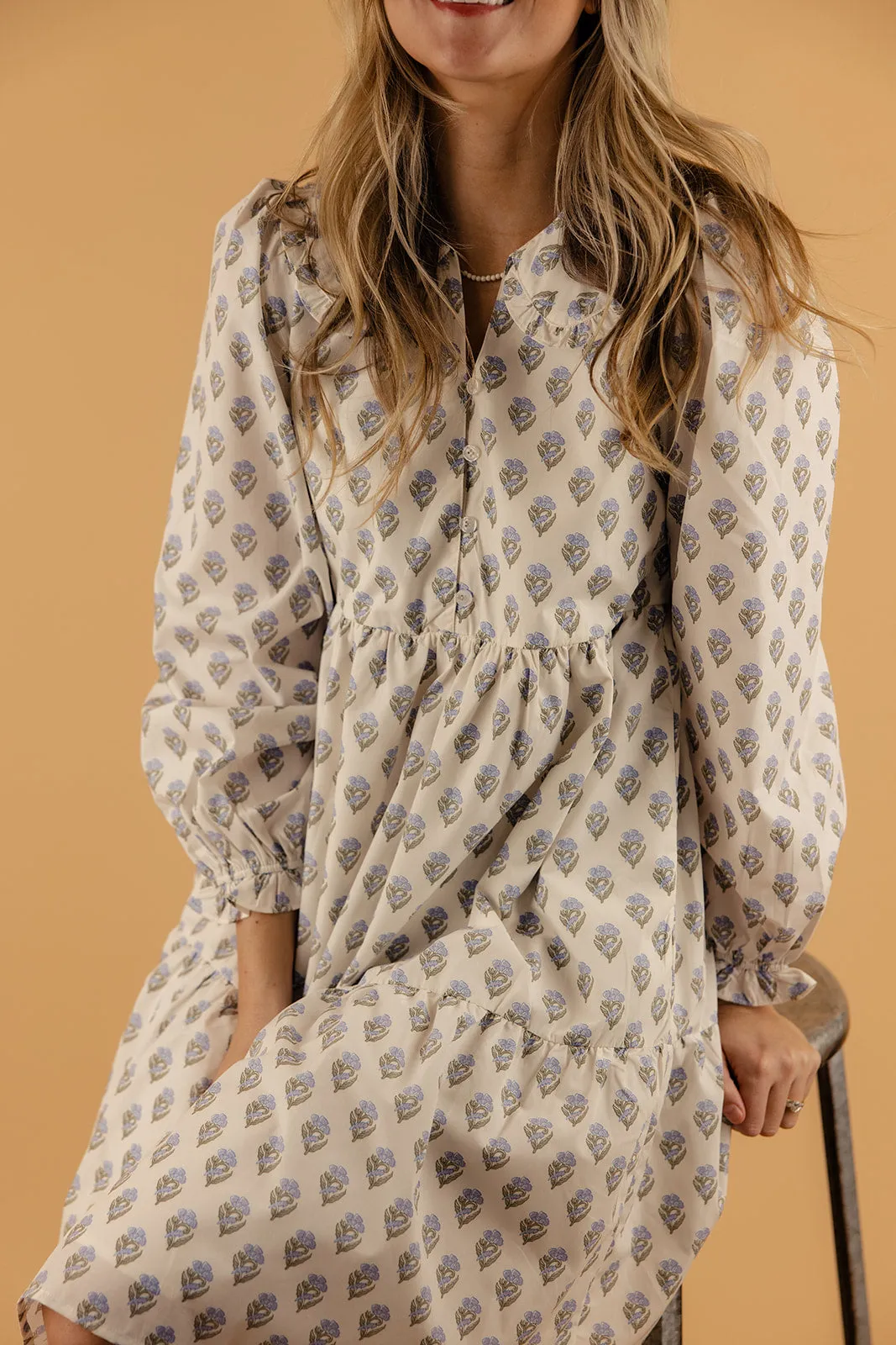 Another Life Collared Mini Dress