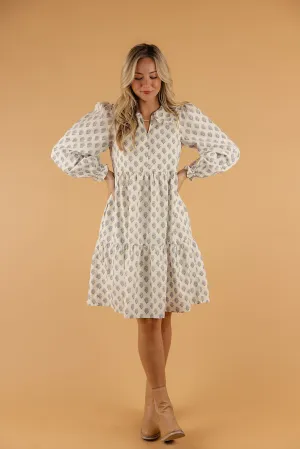 Another Life Collared Mini Dress