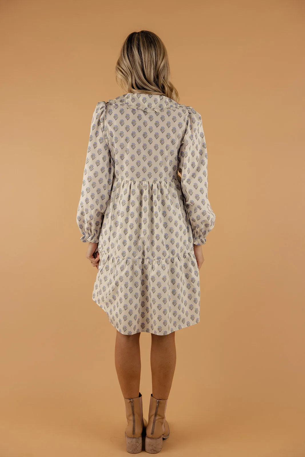 Another Life Collared Mini Dress