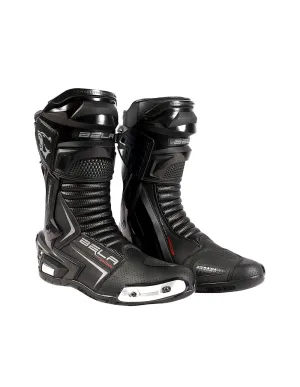 Bela Speedo 2.0 Motorcycle Racing Boots - Black