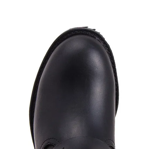 Biker boots short - black