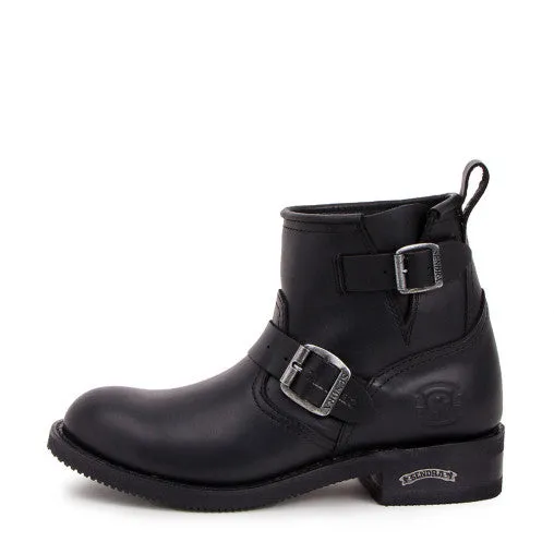 Biker boots short - black