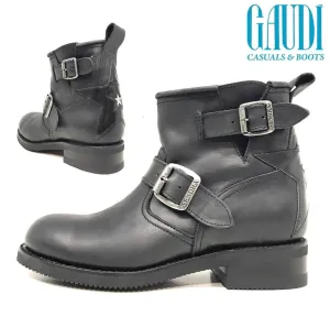 Biker boots short star back