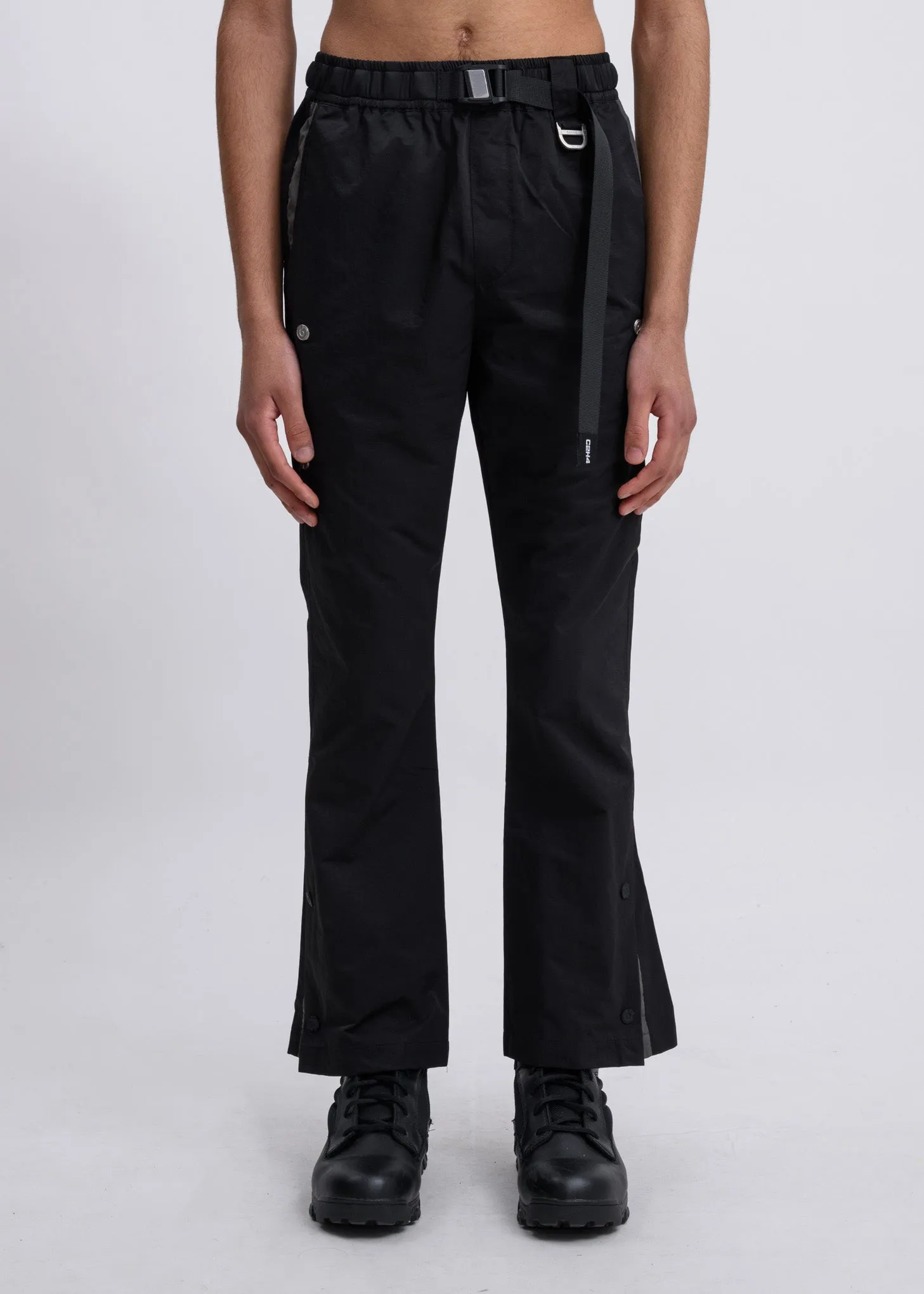 Black Fairshaped Panelled Track Pants