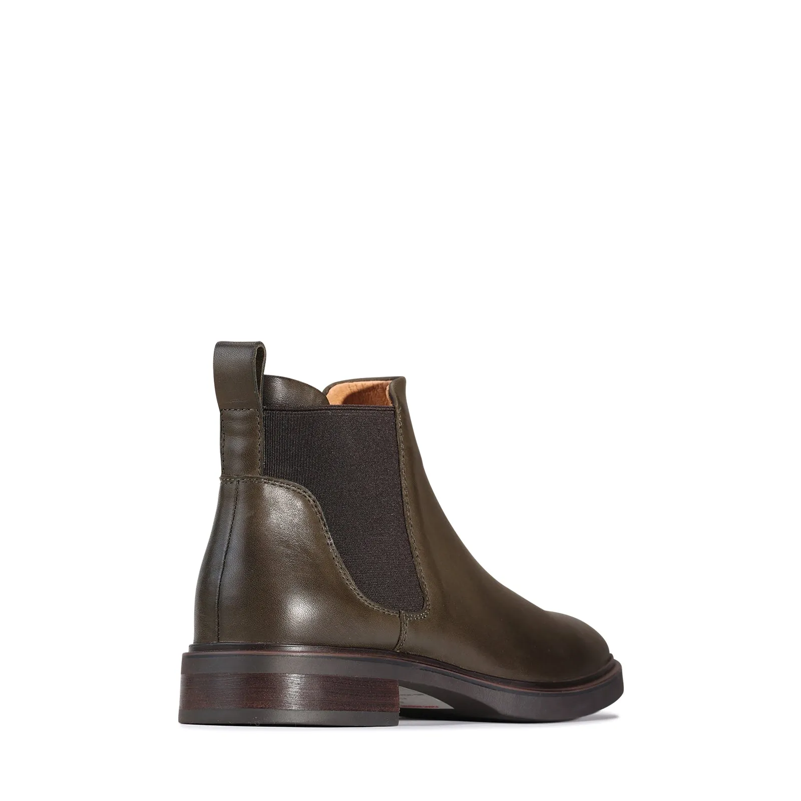 BLAIZ LEATHER LOW CUT CHELSEA BOOTS