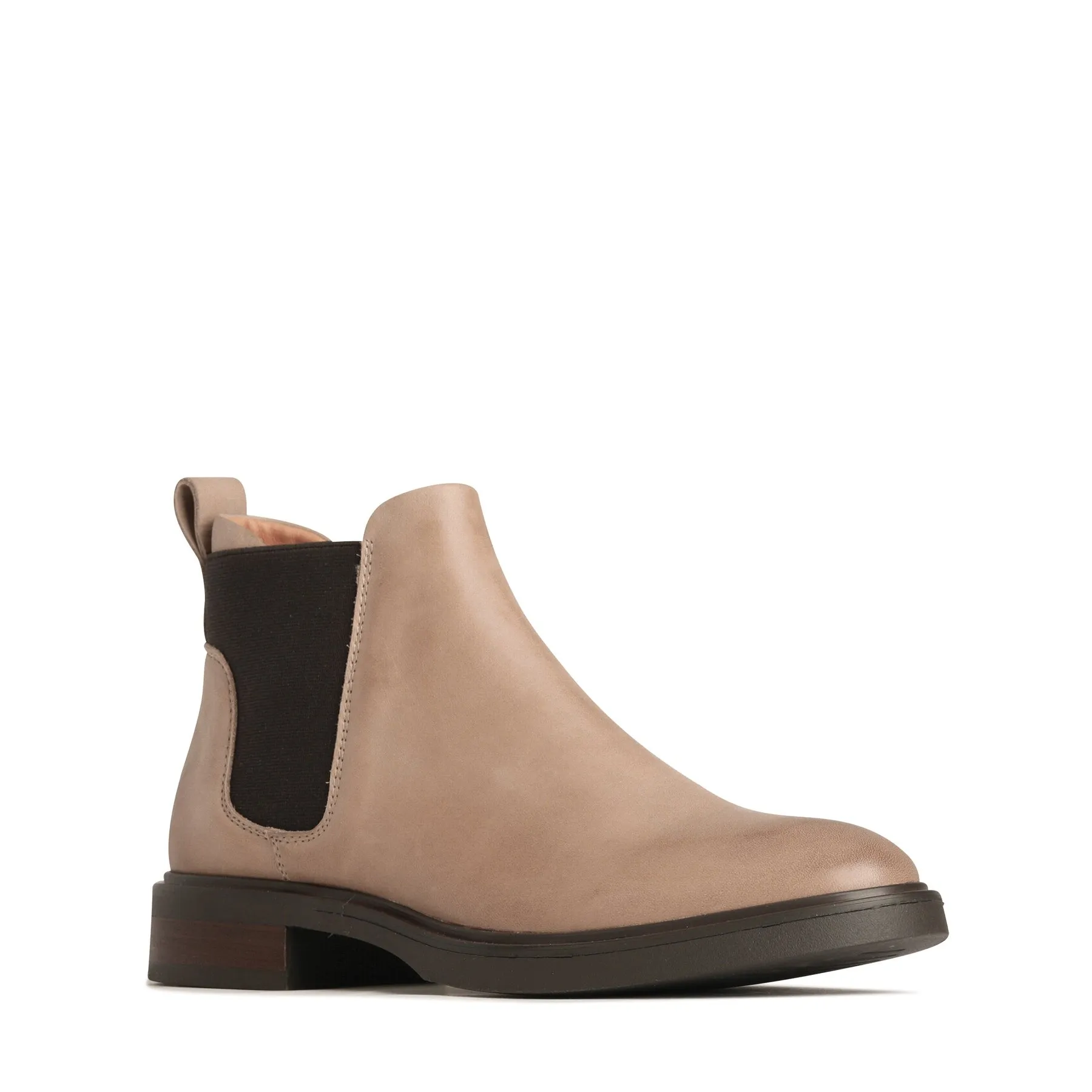 BLAIZ LEATHER LOW CUT CHELSEA BOOTS