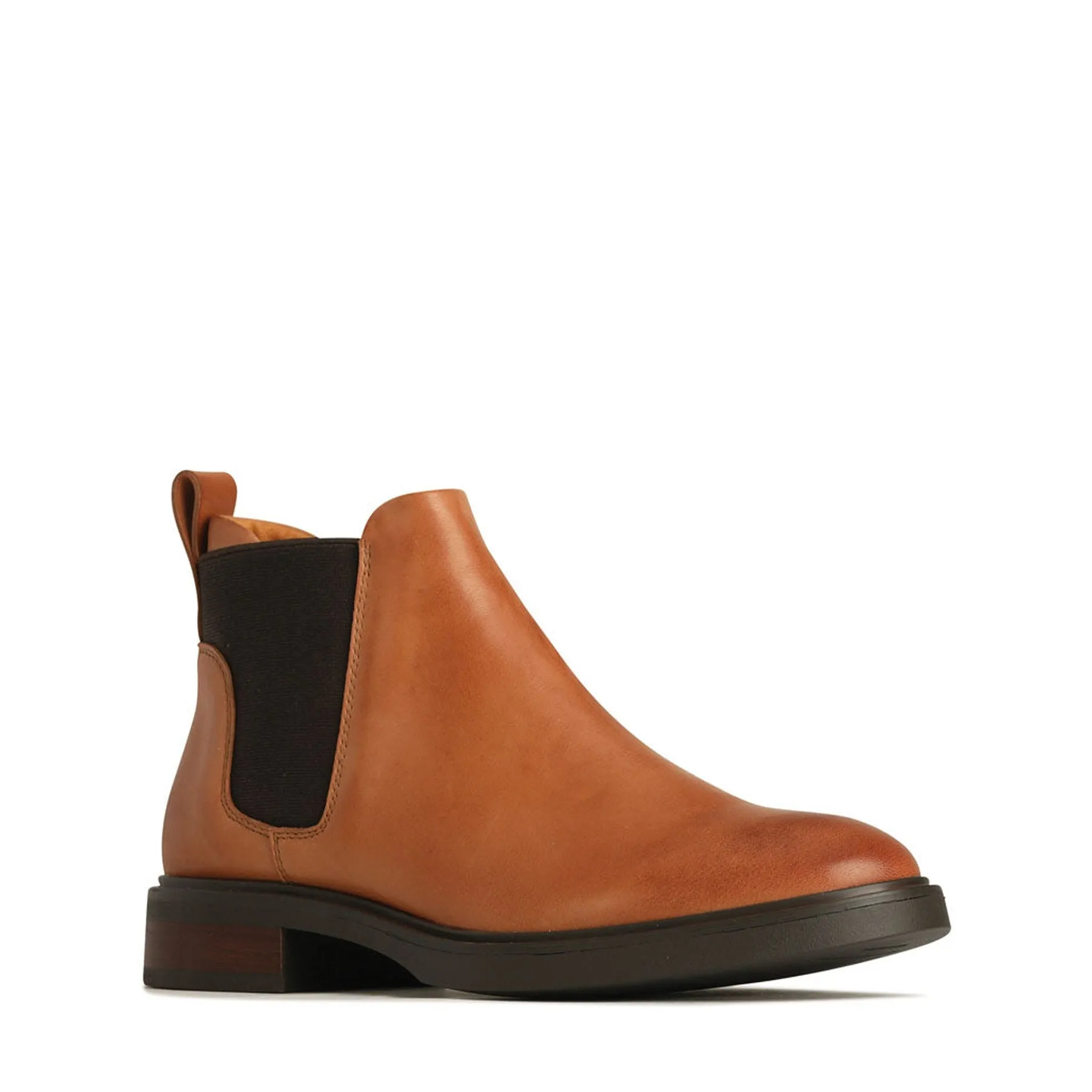 BLAIZ LEATHER LOW CUT CHELSEA BOOTS