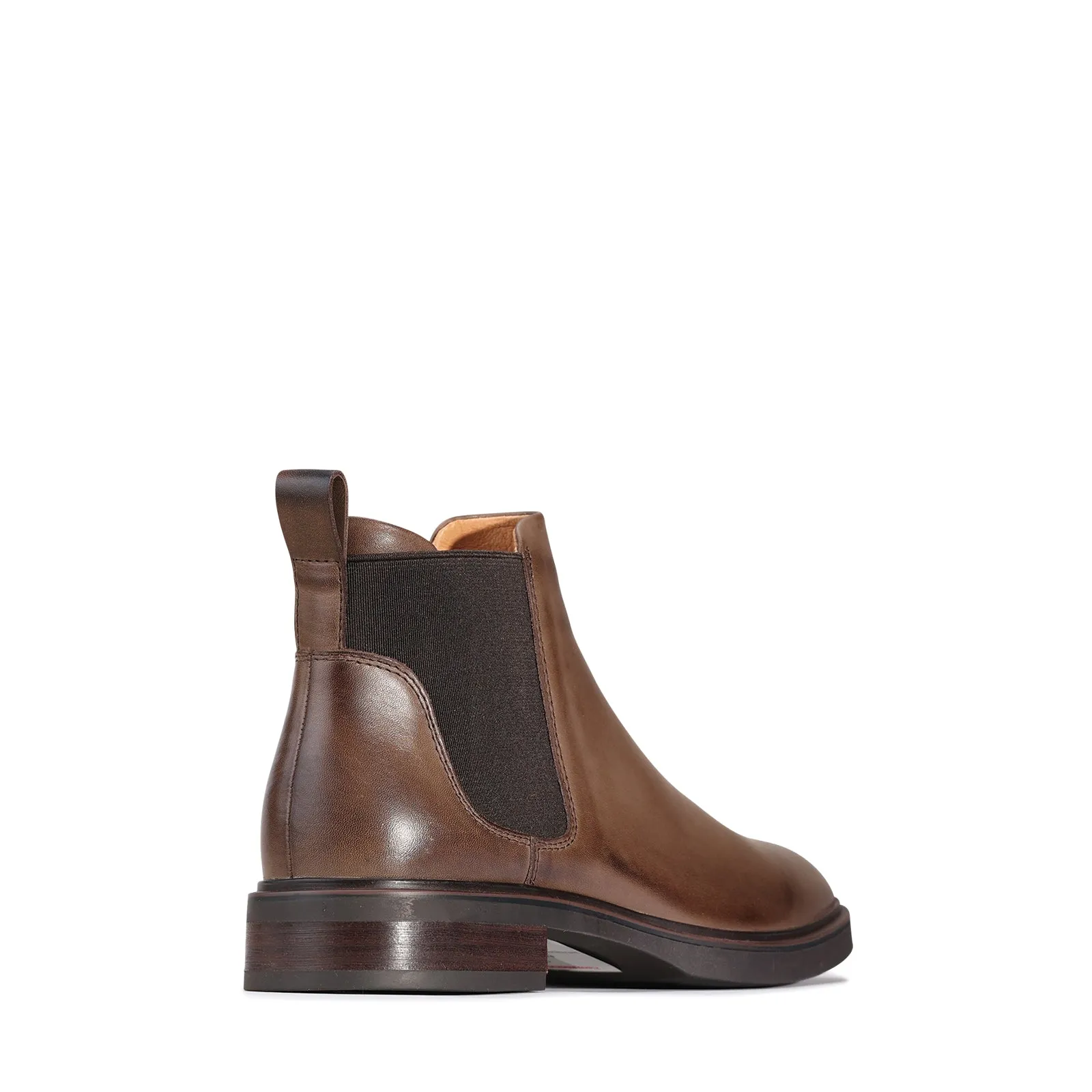 BLAIZ LEATHER LOW CUT CHELSEA BOOTS