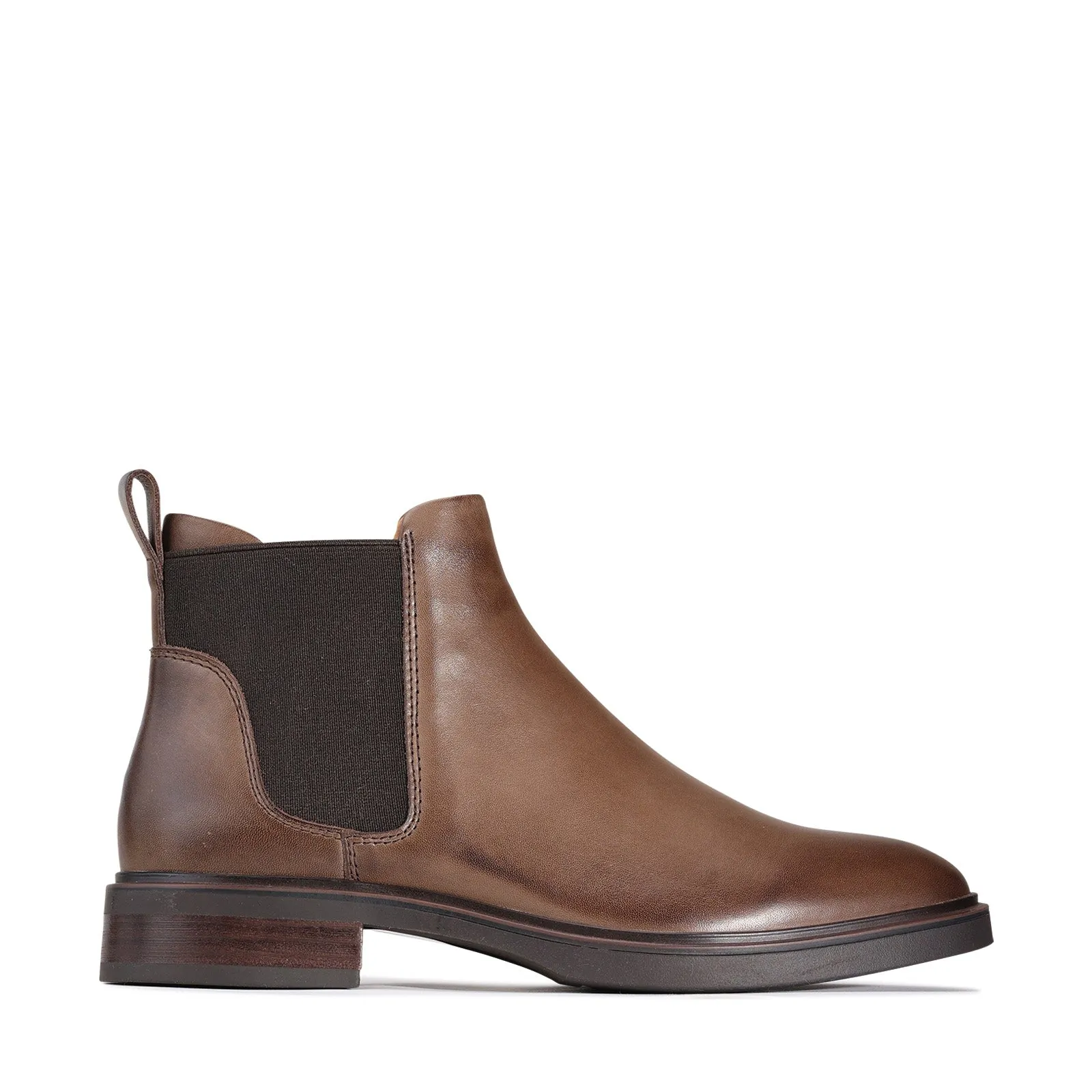 BLAIZ LEATHER LOW CUT CHELSEA BOOTS