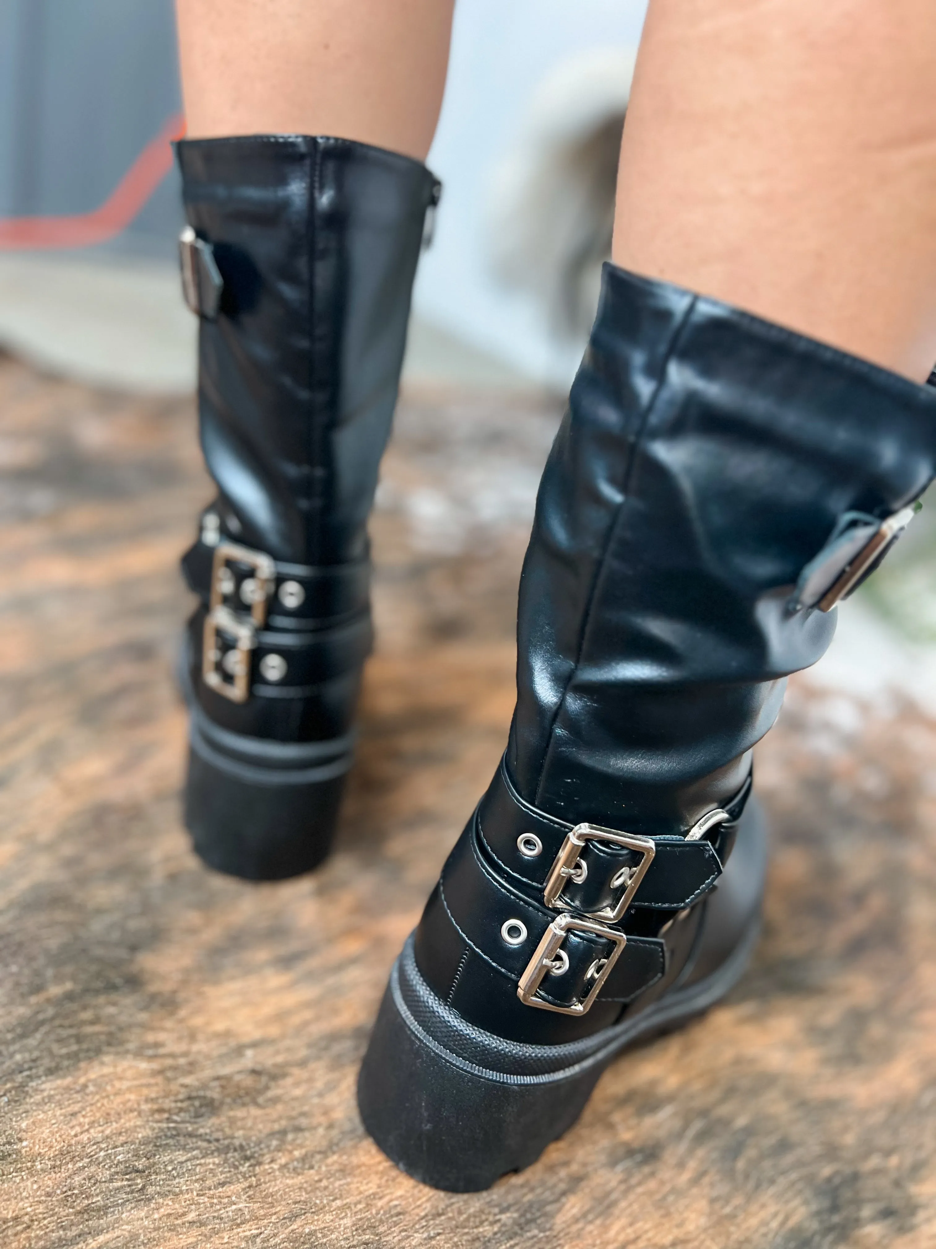 Blakely Biker Boots