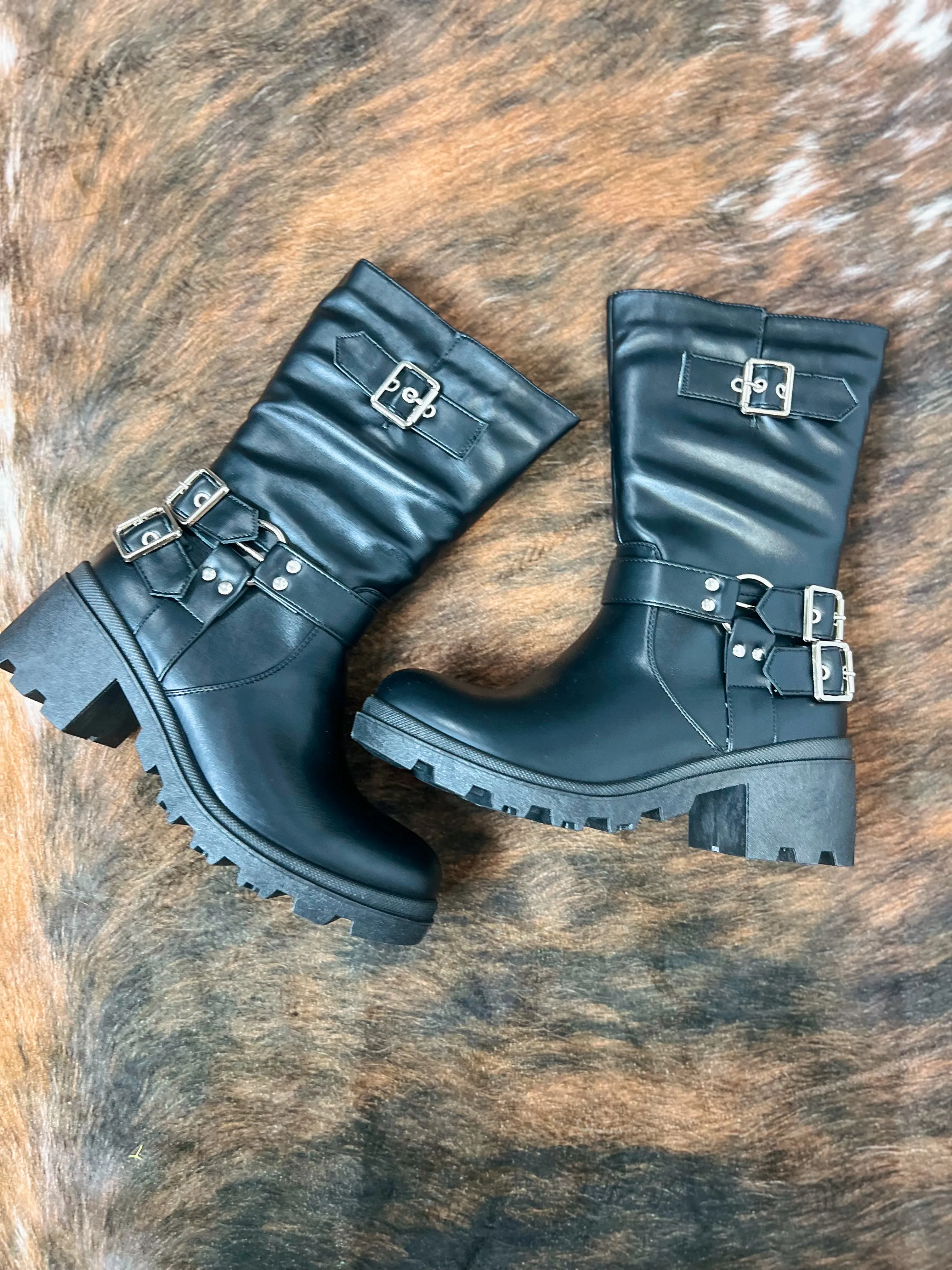Blakely Biker Boots