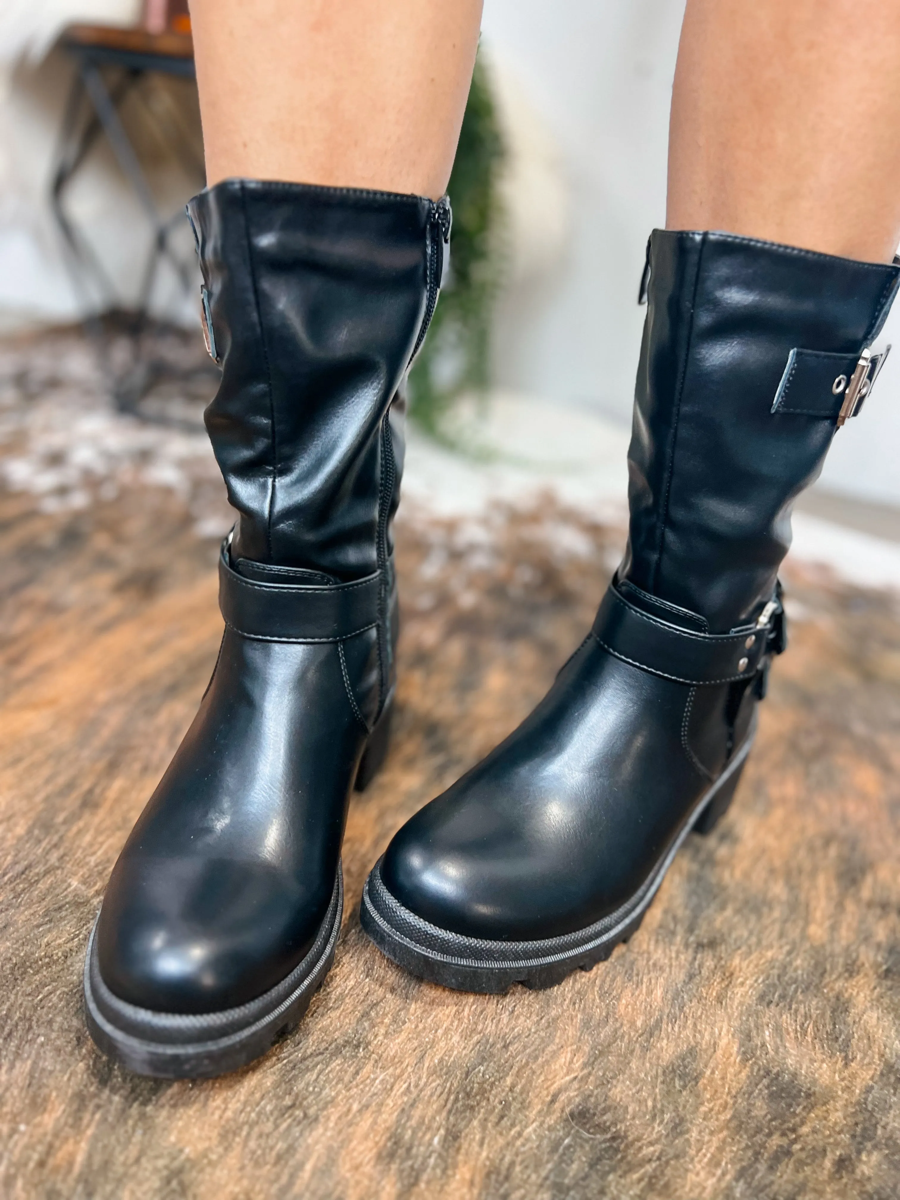 Blakely Biker Boots