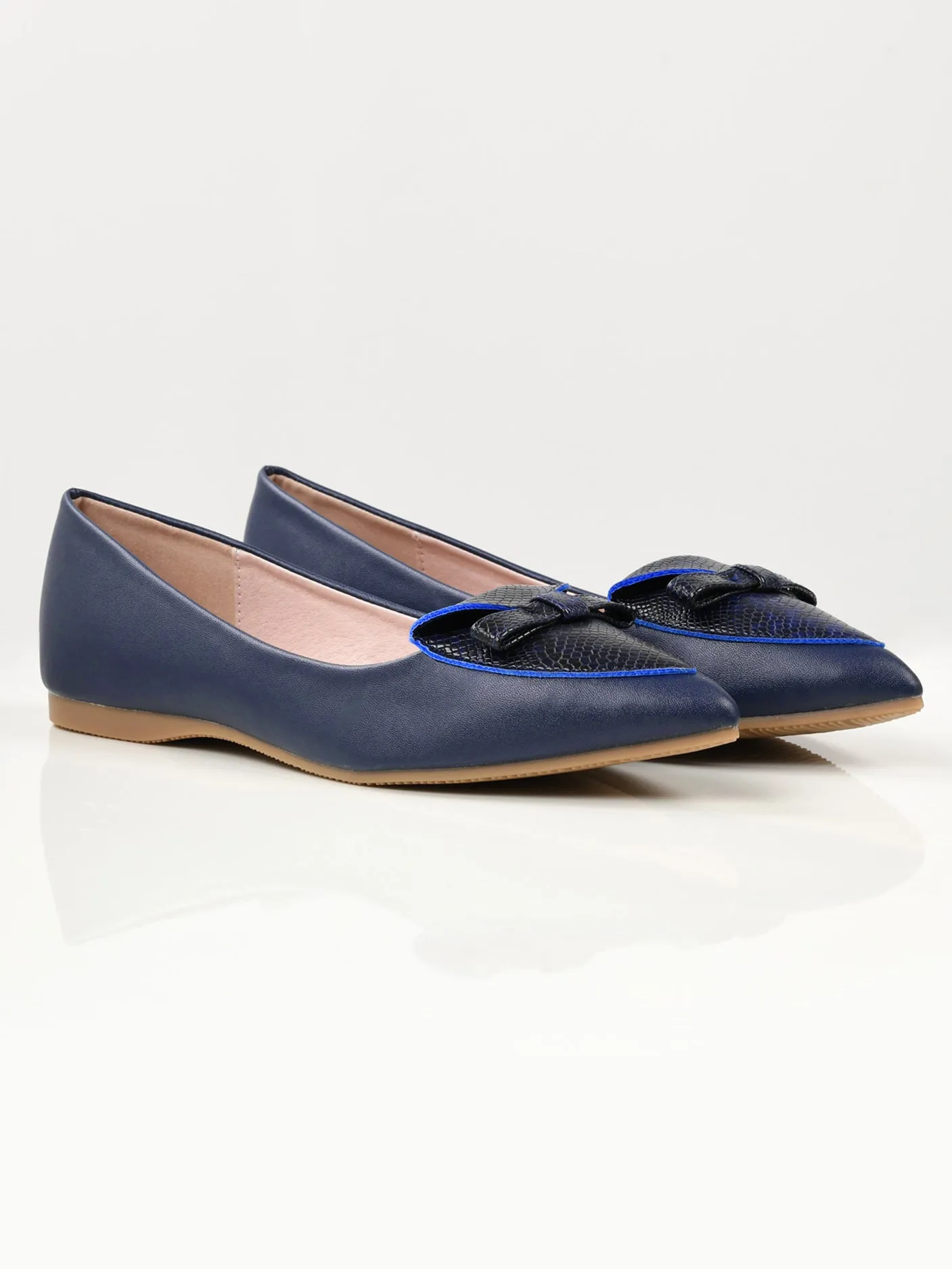 Bow Pumps - Blue