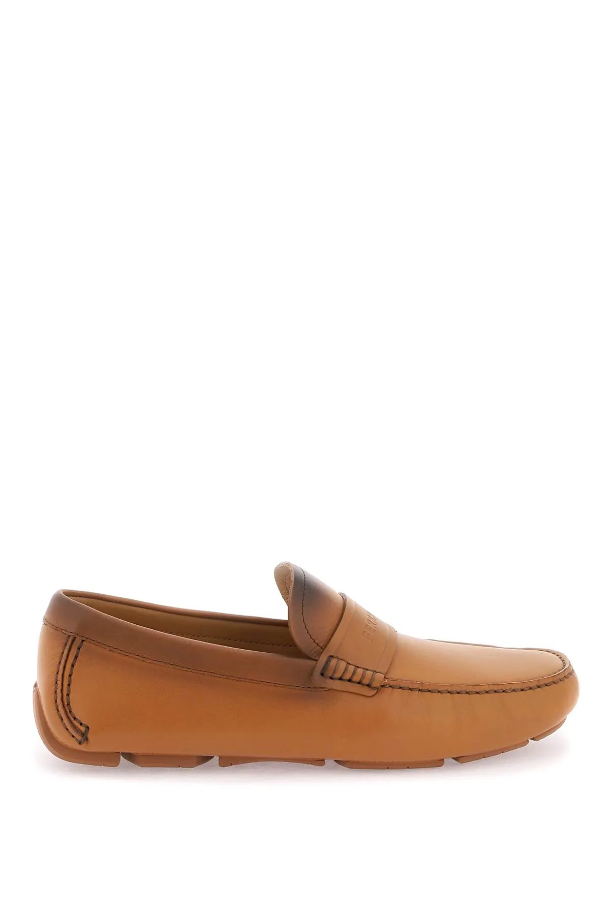 branded penny bar loafers