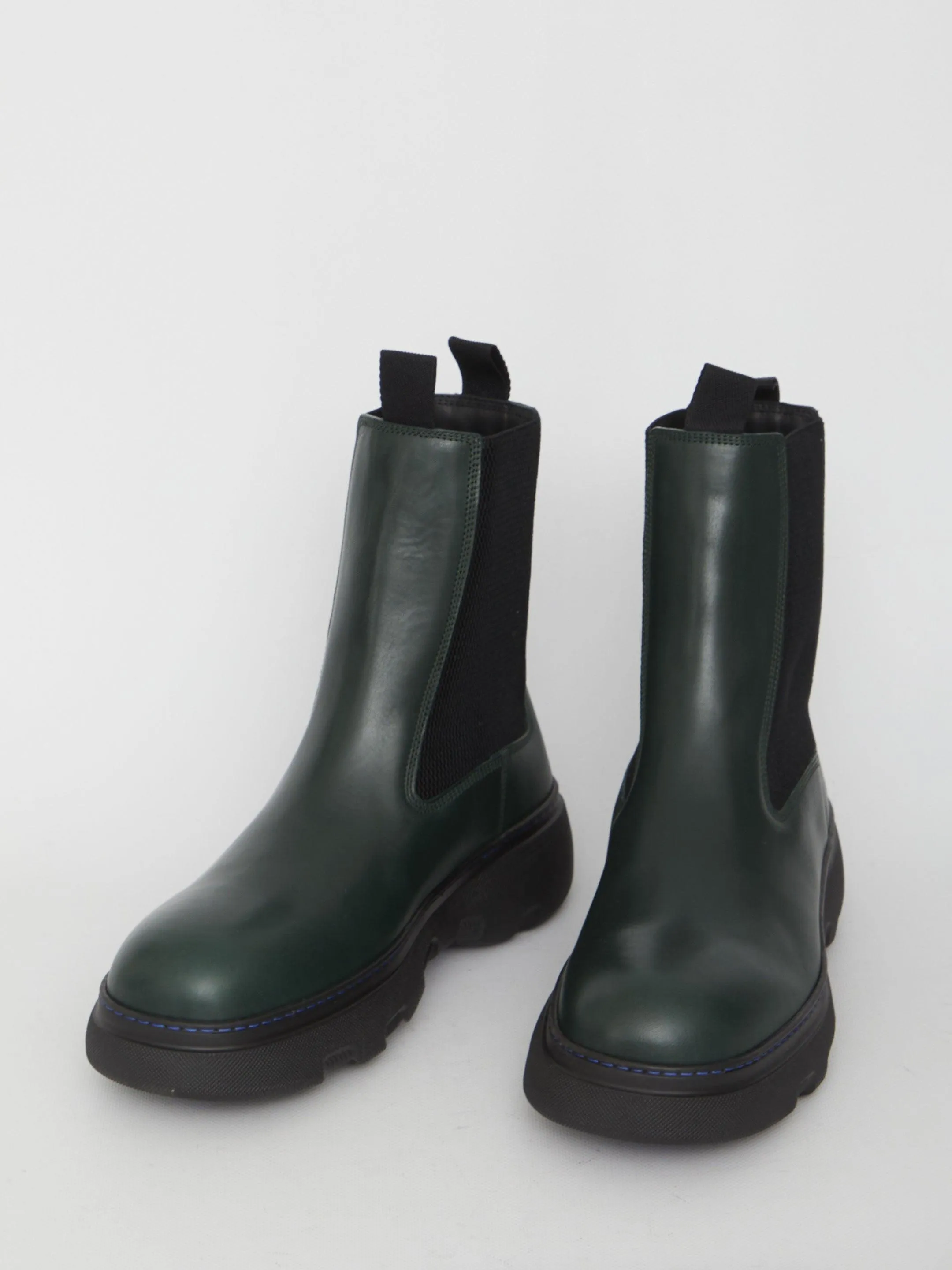 Burberry Creeper Chelsea Boots