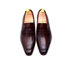 Carrera II - Brown Calf Penny Loafers