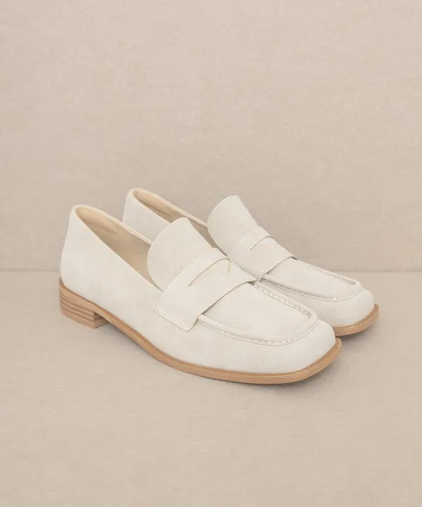 Chic Square Toe Loafers