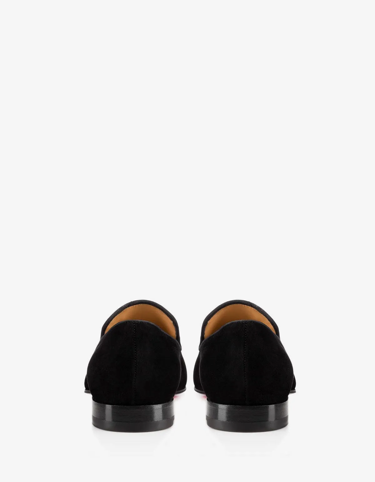 Christian Louboutin Dandelion Flat Black Loafers -