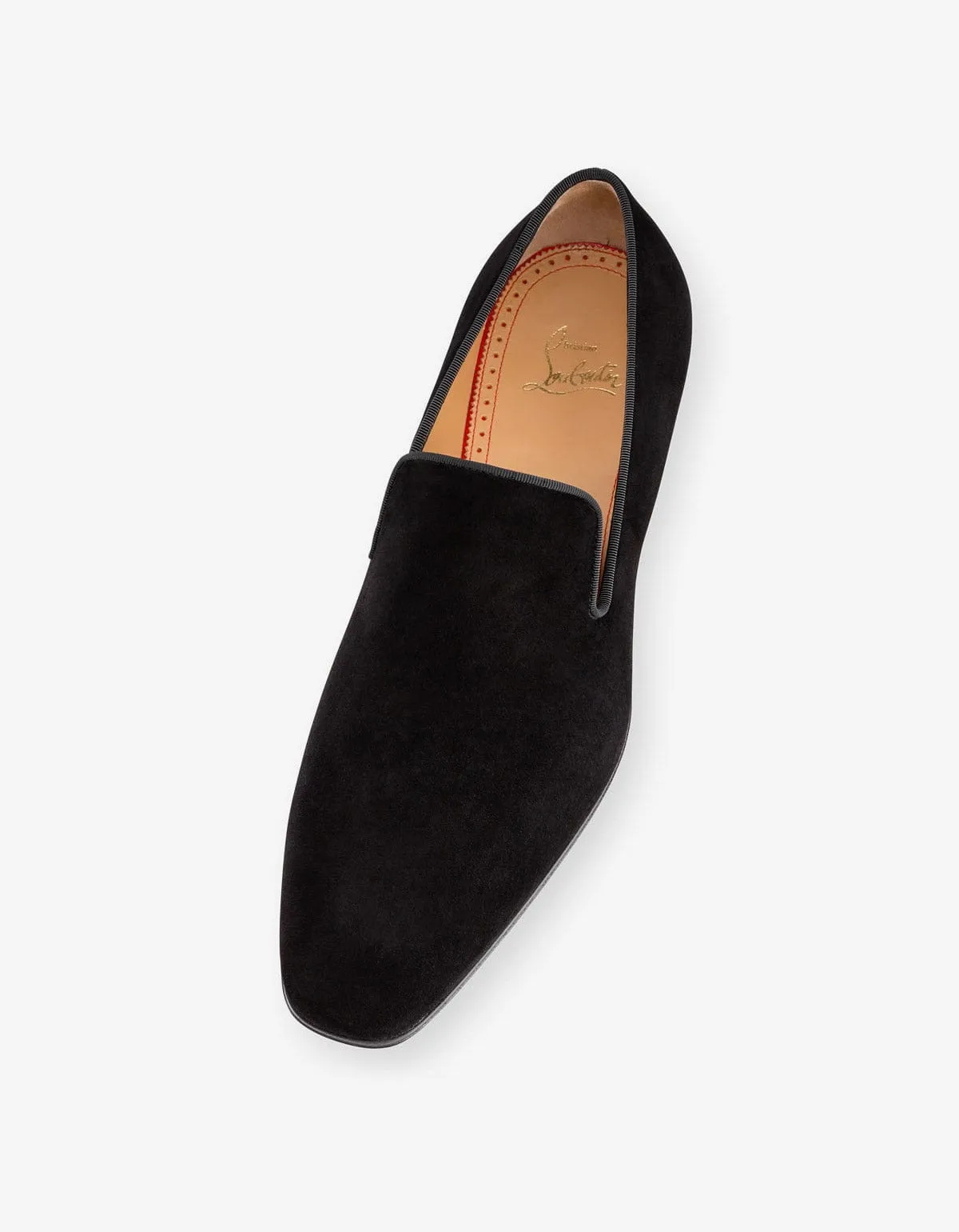 Christian Louboutin Dandelion Flat Black Loafers -