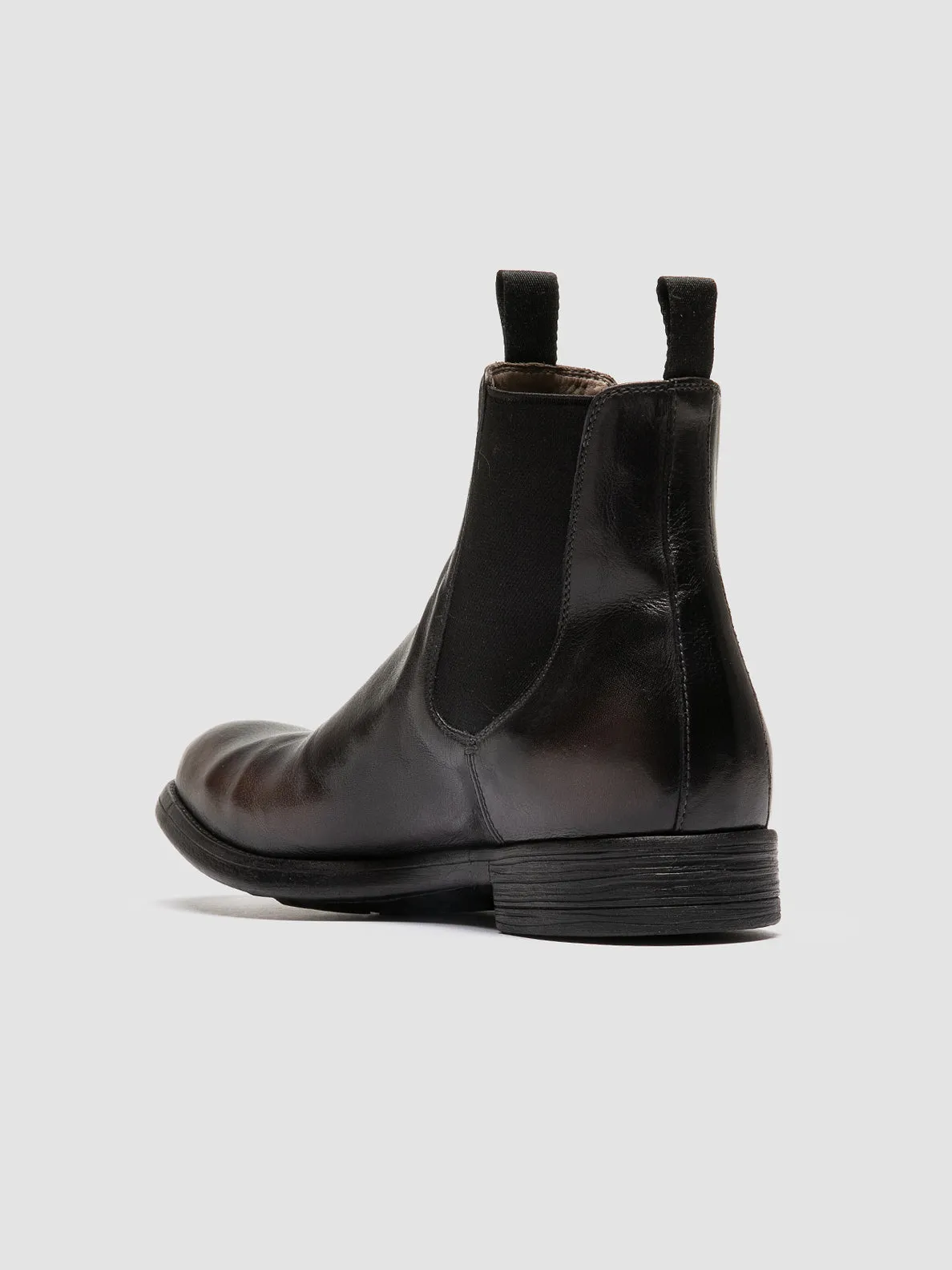 CHRONICLE 002 - Dark Brown Leather Chelsea Boots