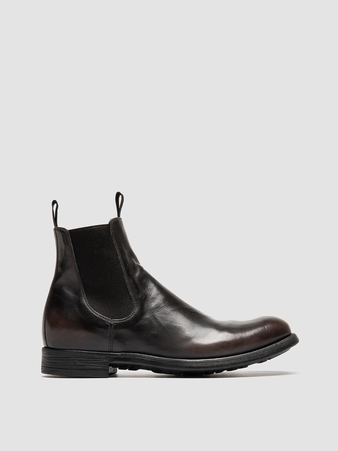 CHRONICLE 002 - Dark Brown Leather Chelsea Boots