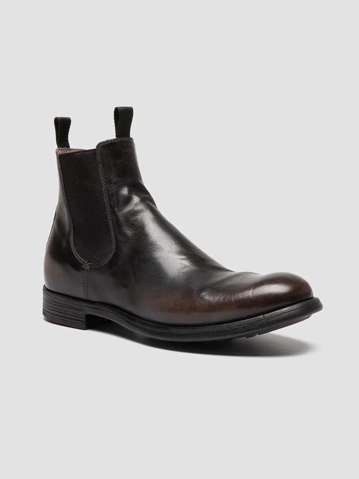 CHRONICLE 002 - Dark Brown Leather Chelsea Boots