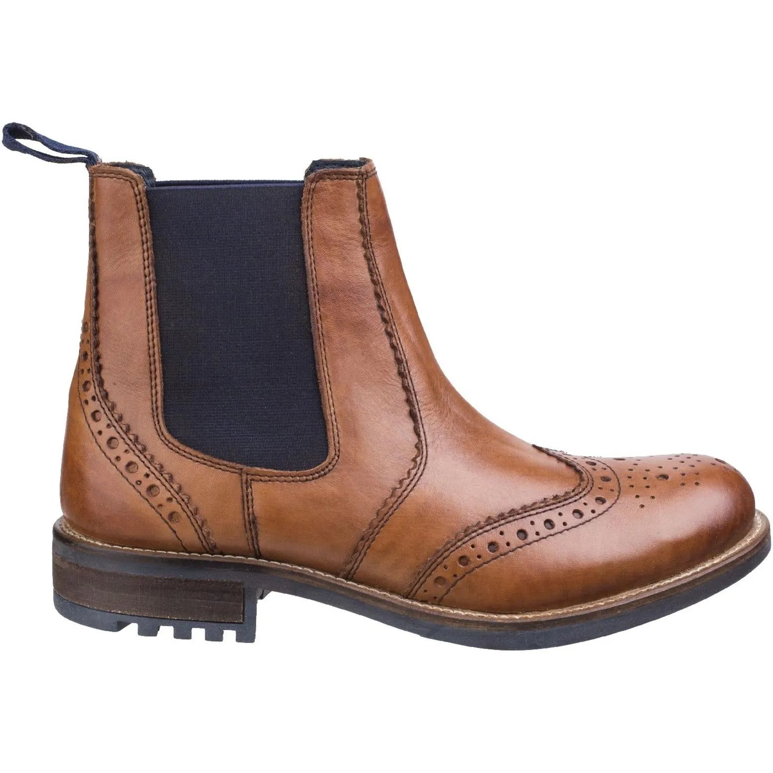 Cotswold Cirencester Chelsea Brogue Boots