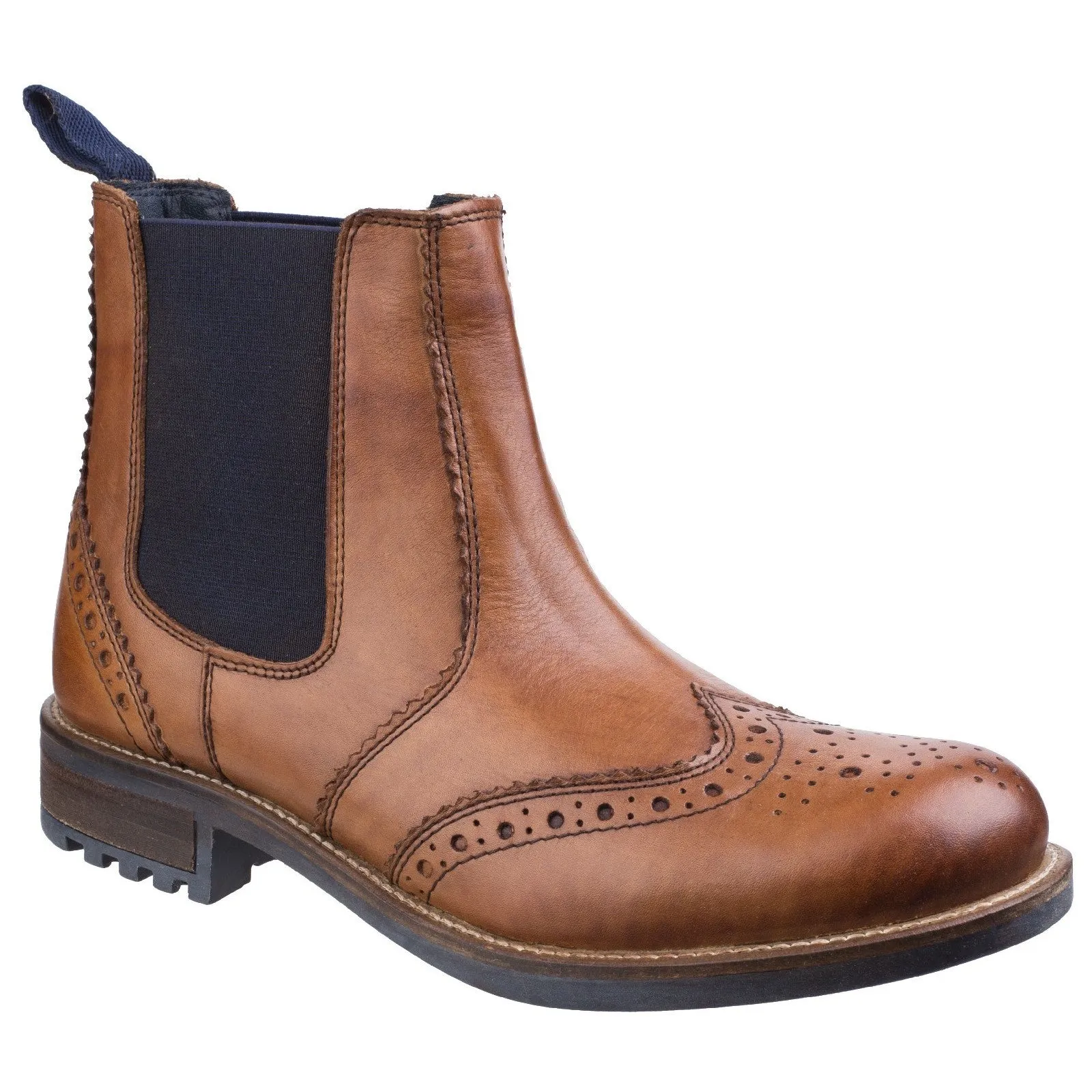 Cotswold Cirencester Chelsea Brogue Boots