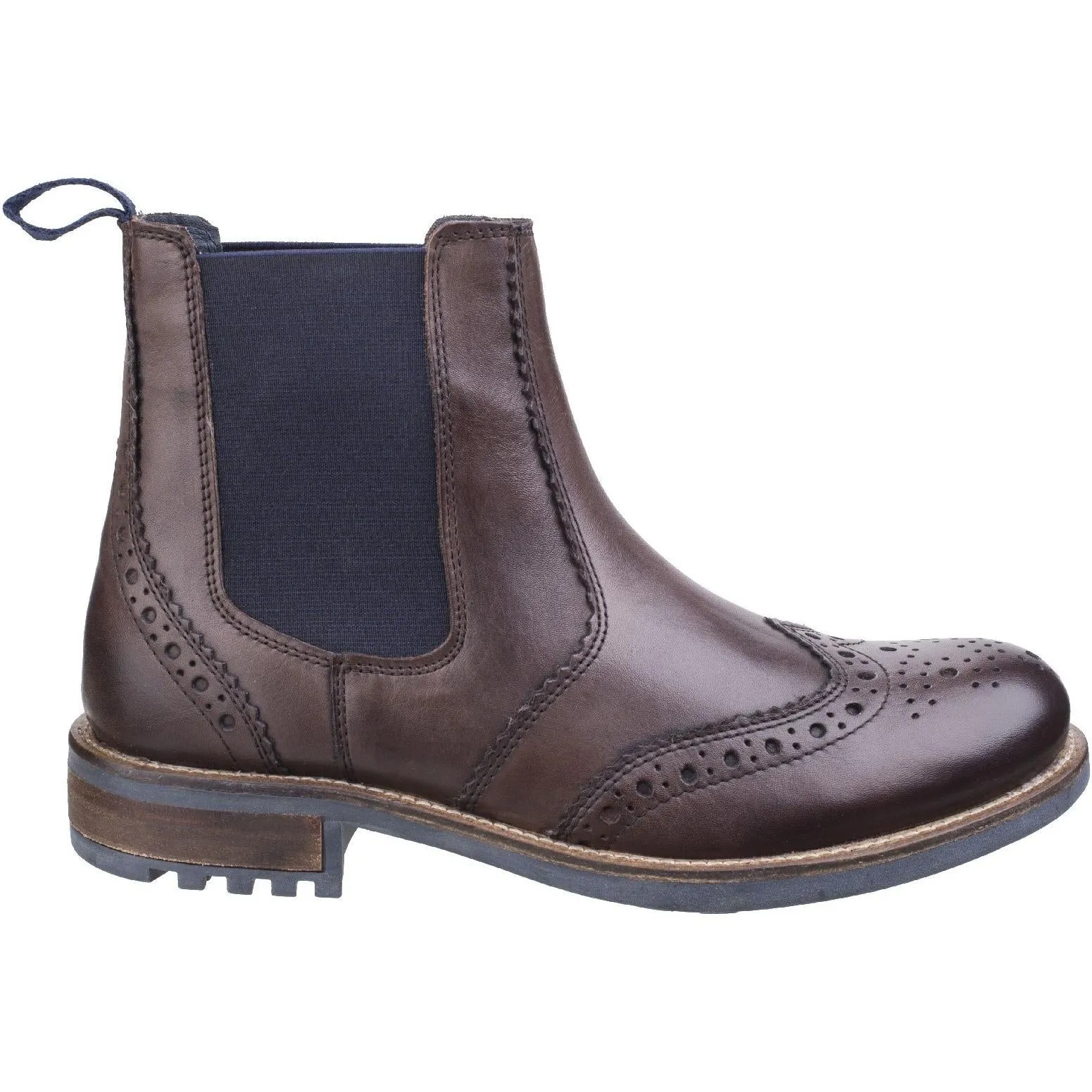 Cotswold Cirencester Chelsea Brogue Boots