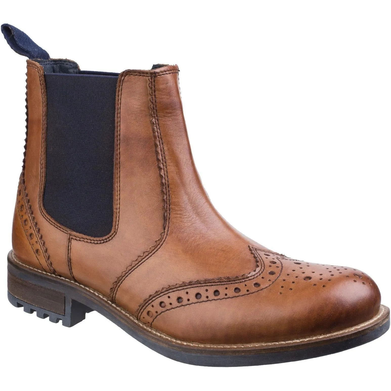 Cotswold Cirencester Chelsea Brogue Boots