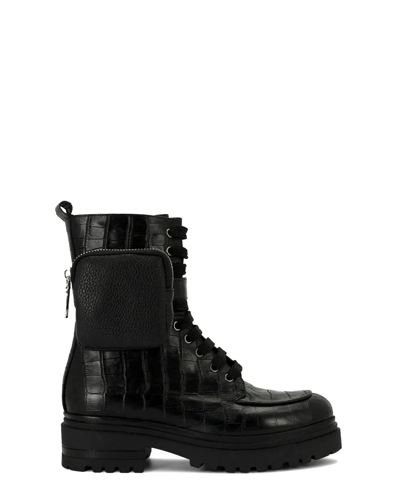 Croc Biker boots - pocket