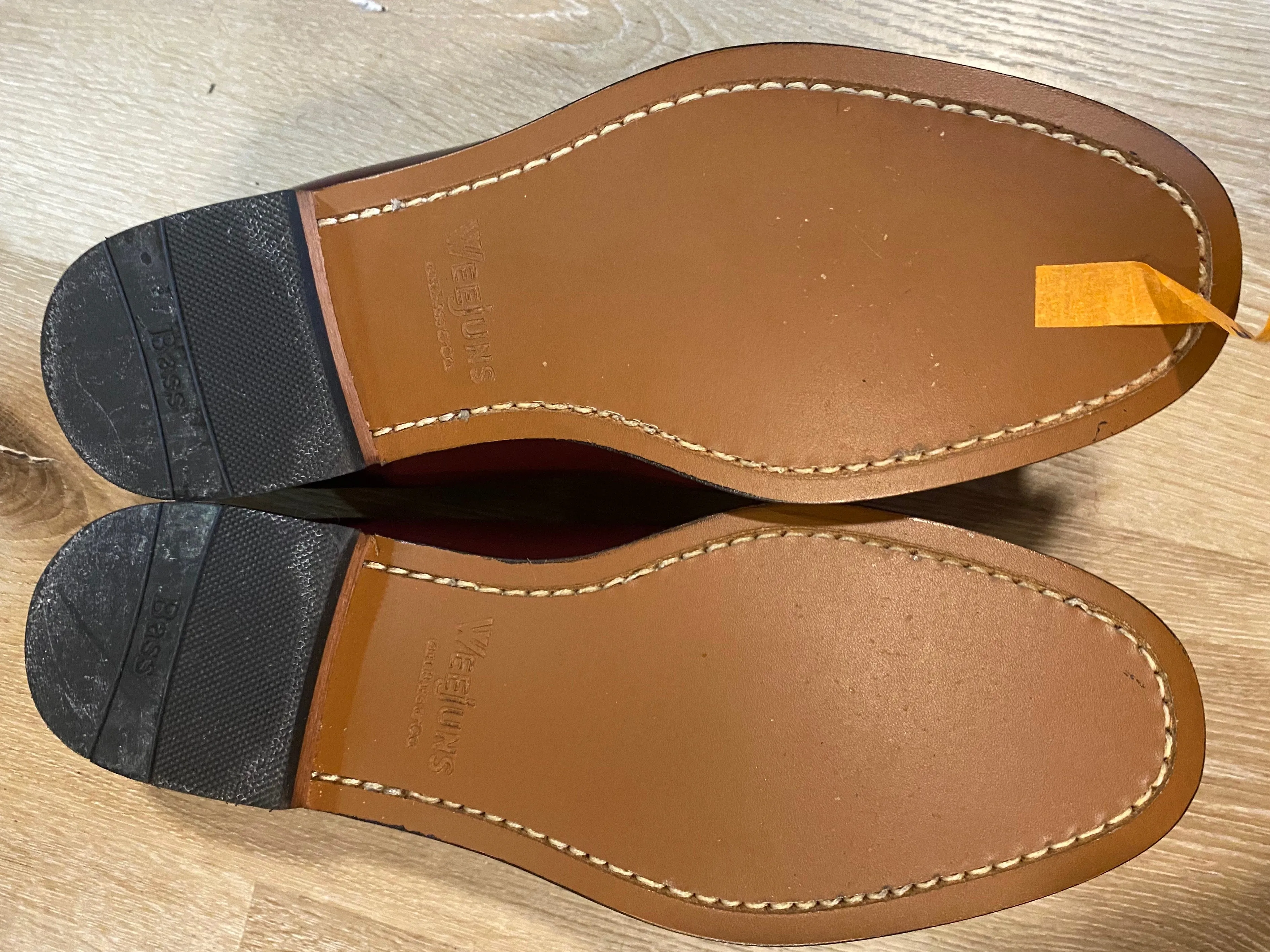 G.H Bass & Co Weejuns Loafer Shoes 8.5M 41/42 NWOT (El Salvador), SOLD