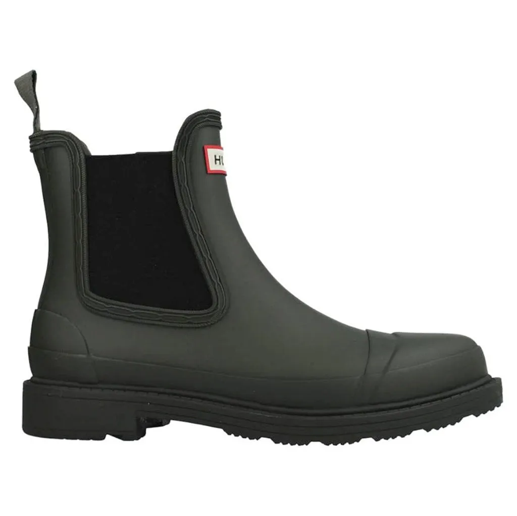 Hunter Commando Synthetic Women's Chelsea Boots