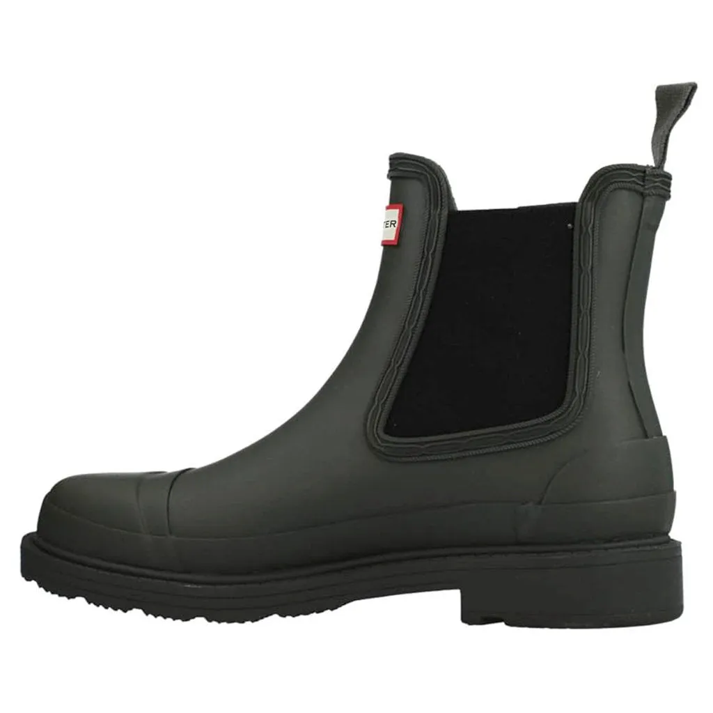 Hunter Commando Synthetic Women's Chelsea Boots