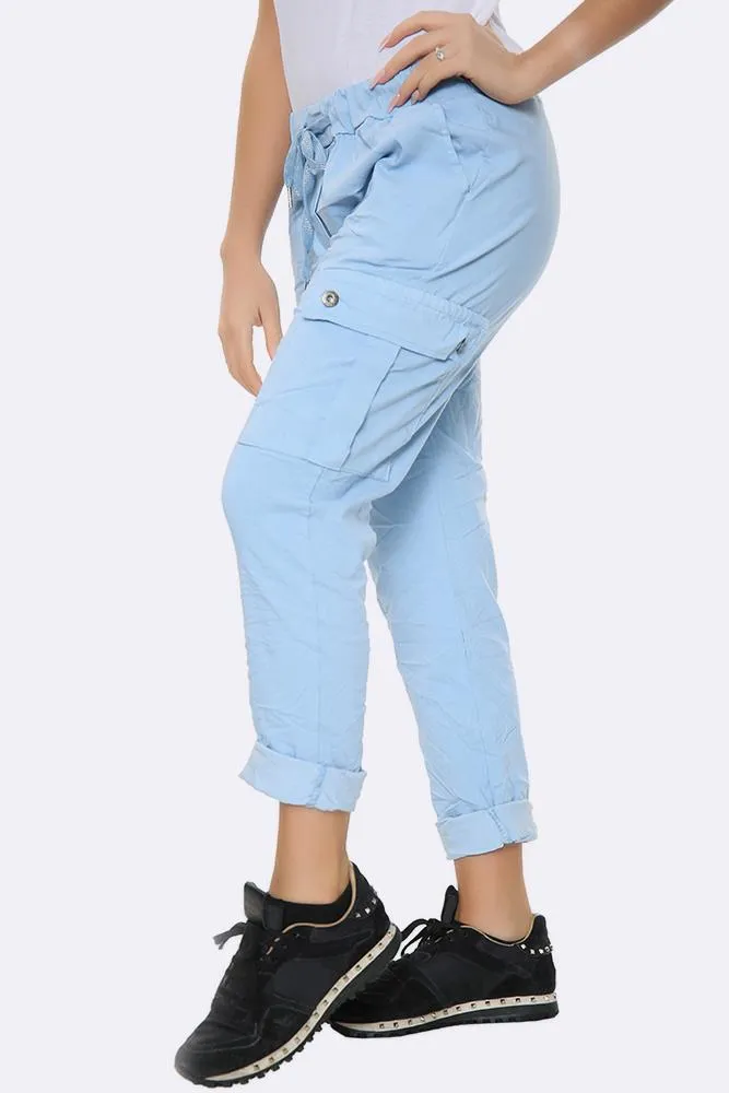 Italian Cargo Pants Full Length