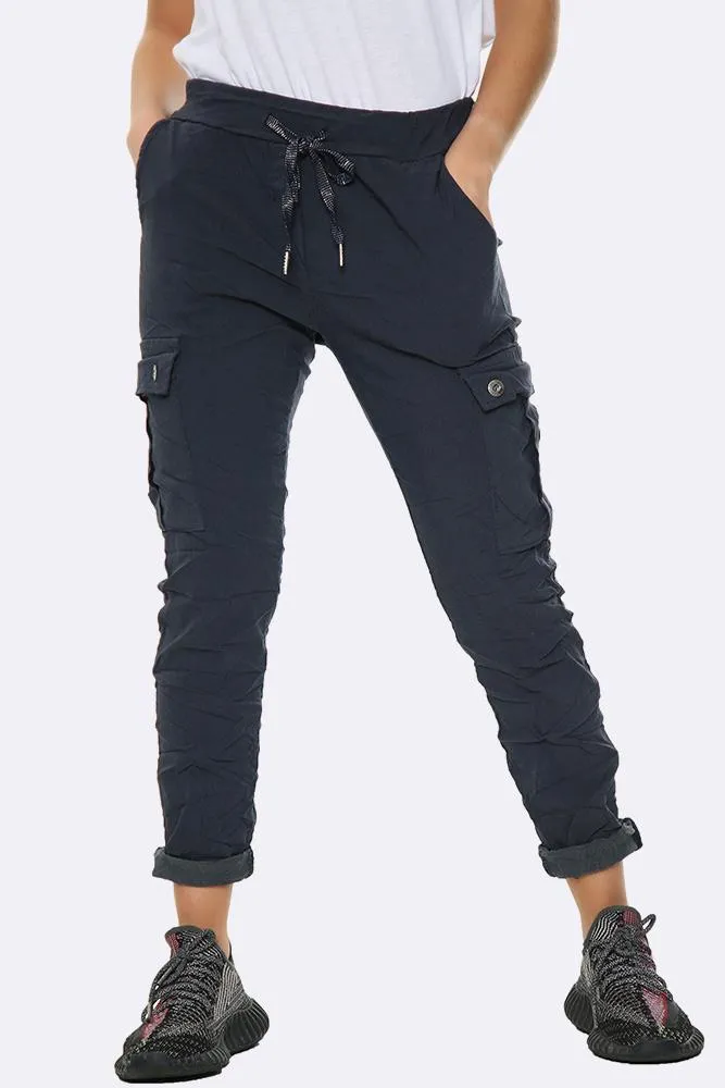 Italian Cargo Pants Full Length