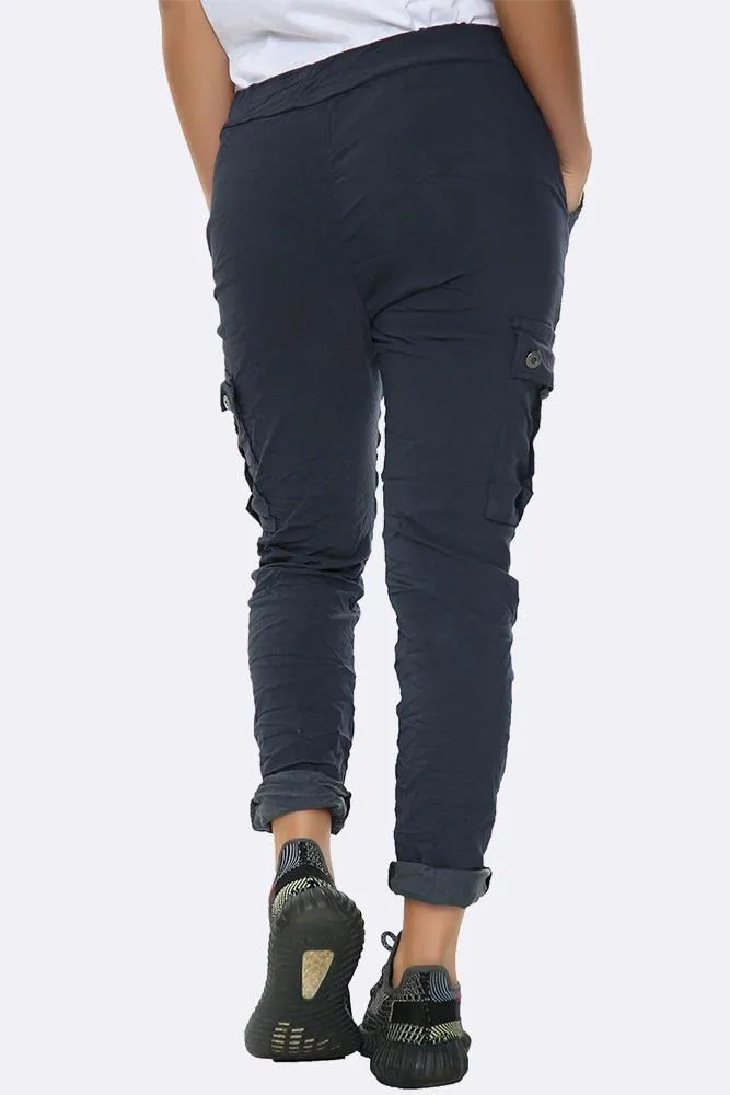 Italian Cargo Pants Full Length