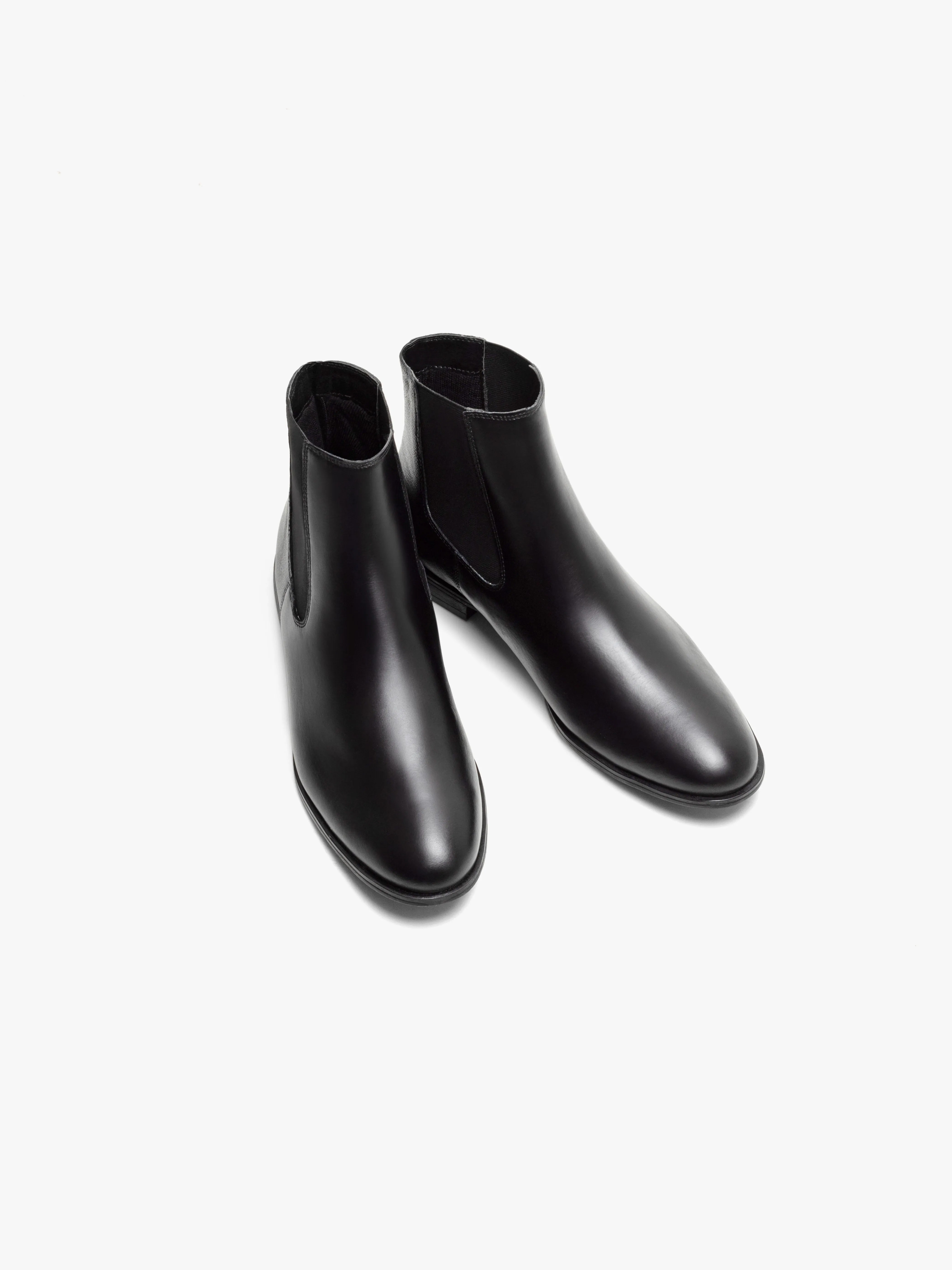 Leather Chelsea Boots - FAMS24-092
