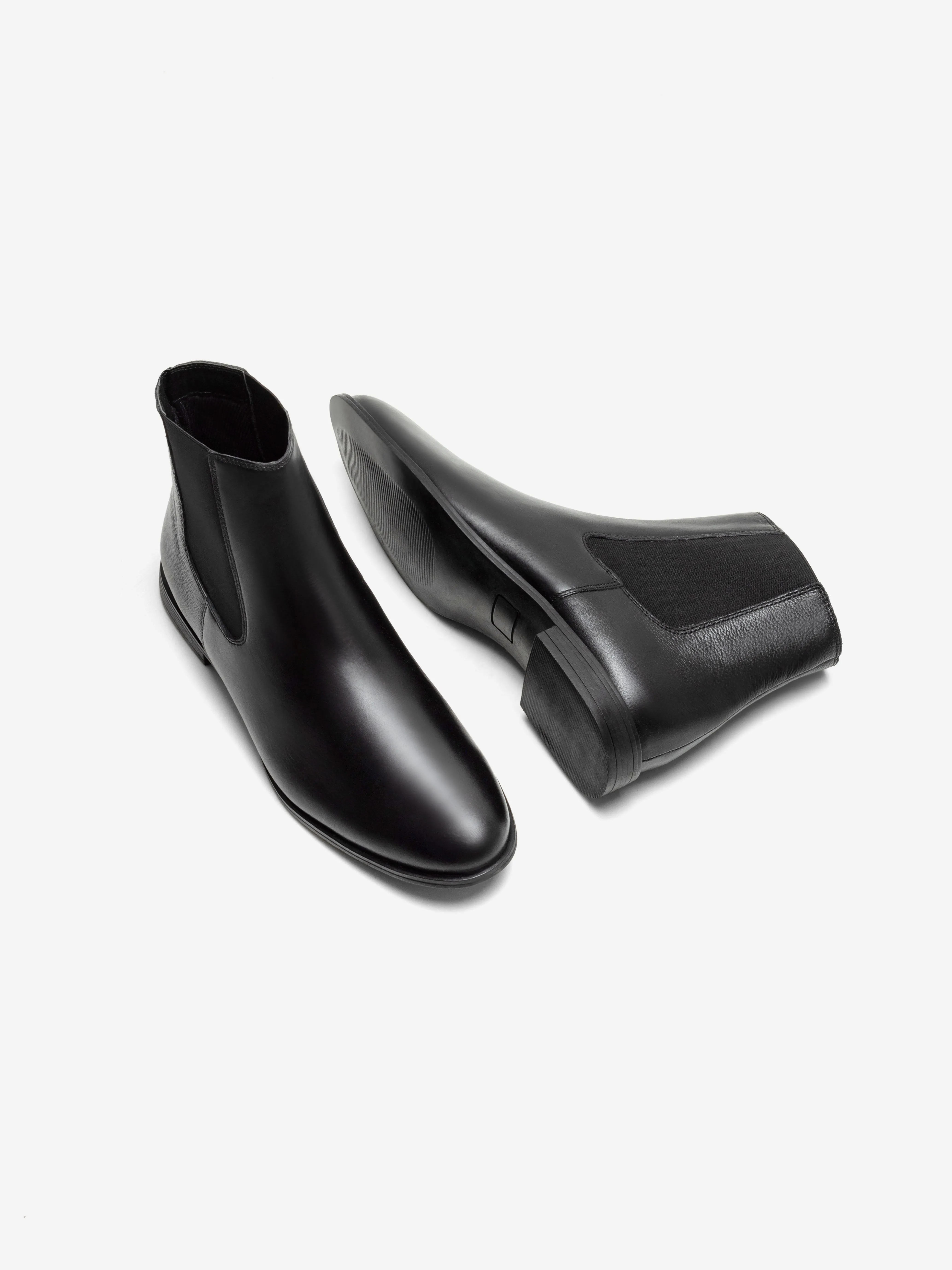 Leather Chelsea Boots - FAMS24-092