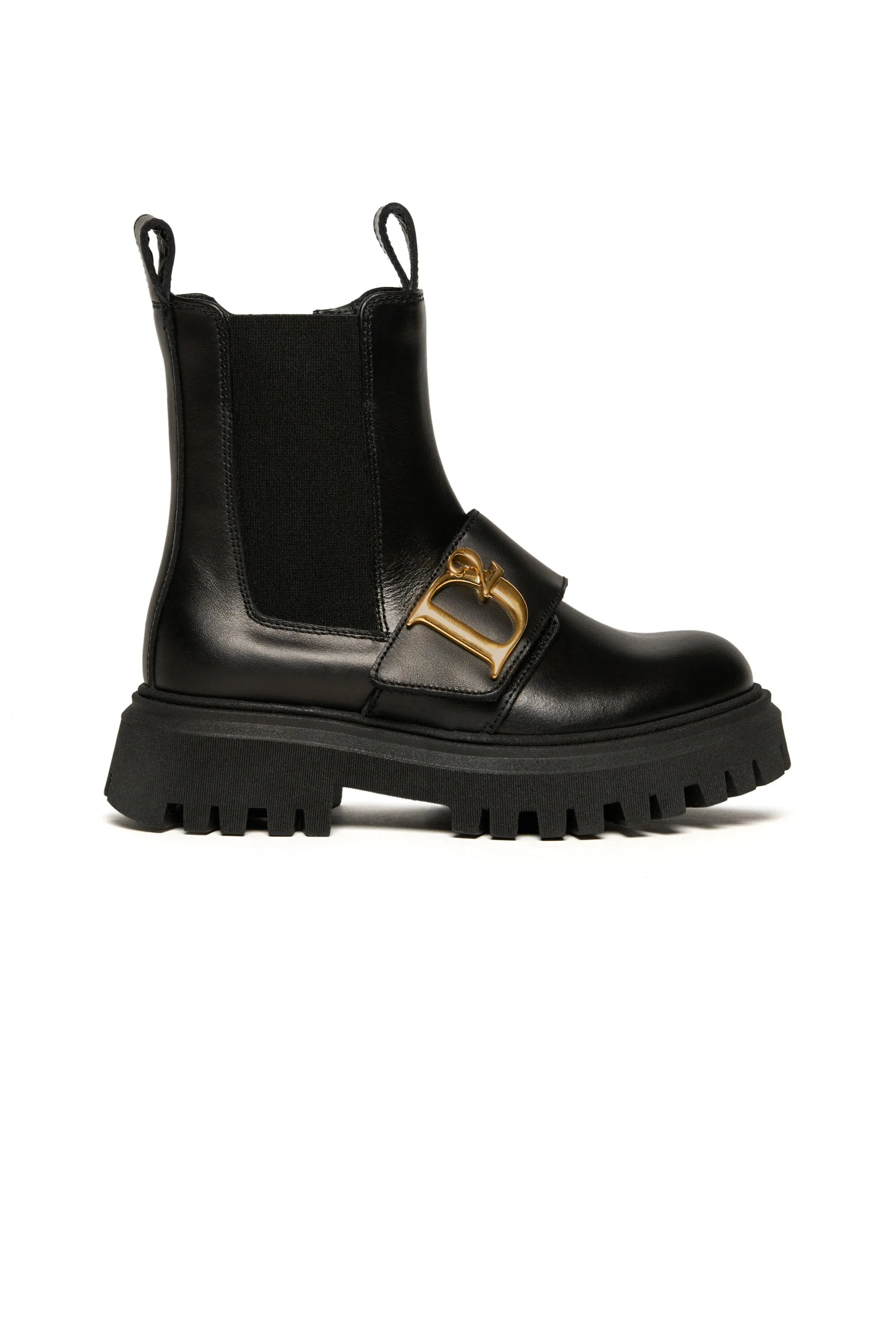 Leather Chelsea Statement boots