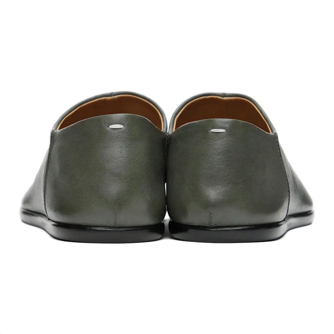 Leather Tabi Loafers