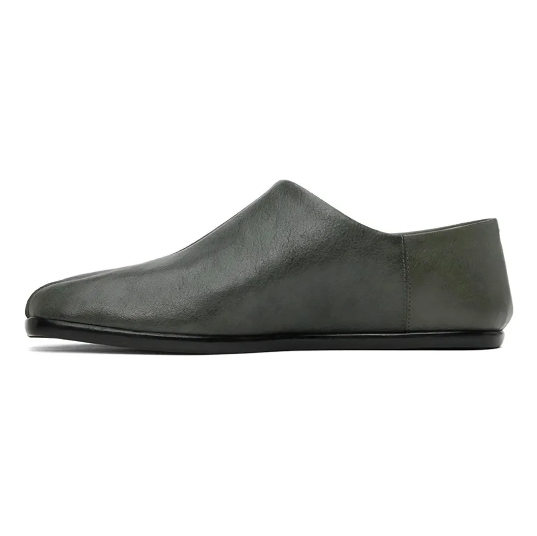 Leather Tabi Loafers
