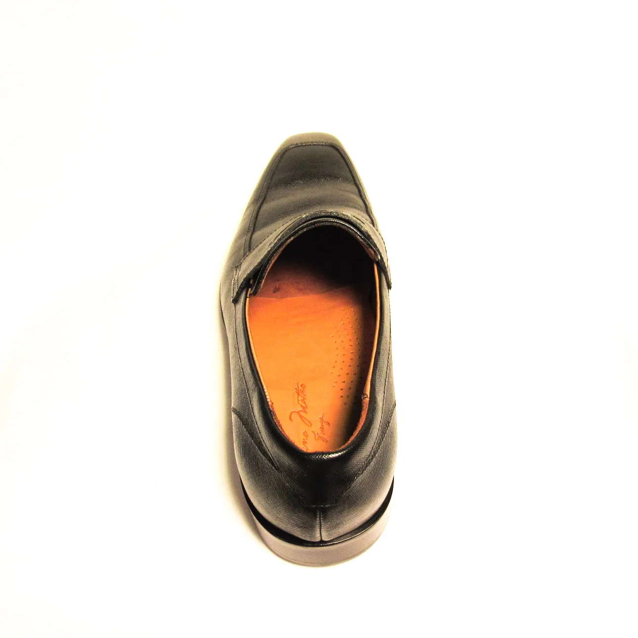 Massimo Matteo Leather Penny Loafers