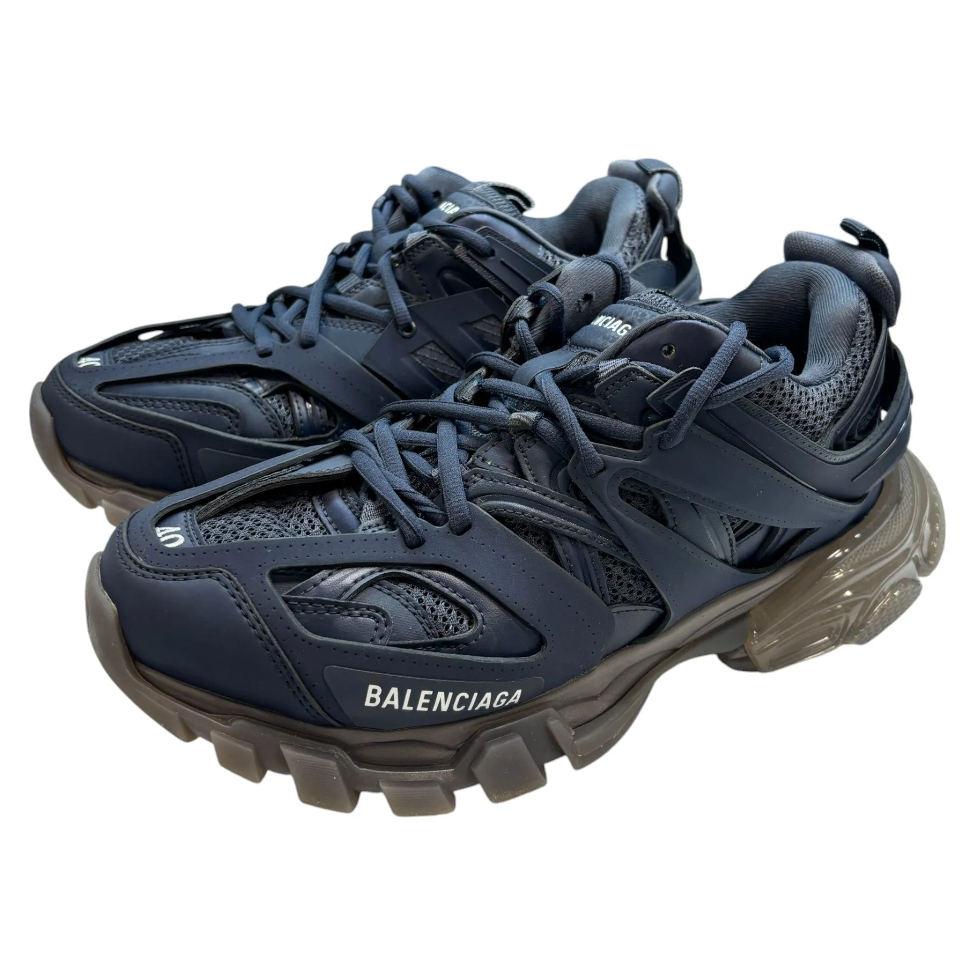Men's Track Low Trainers Navy Size EU 40 / UK 6