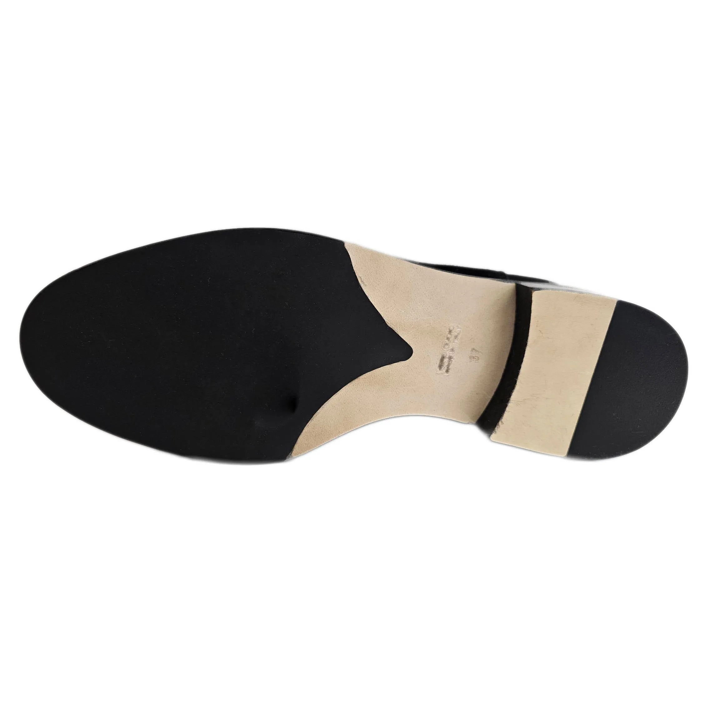 Milliways, Wildleder-Chelseaboots in Schwarz