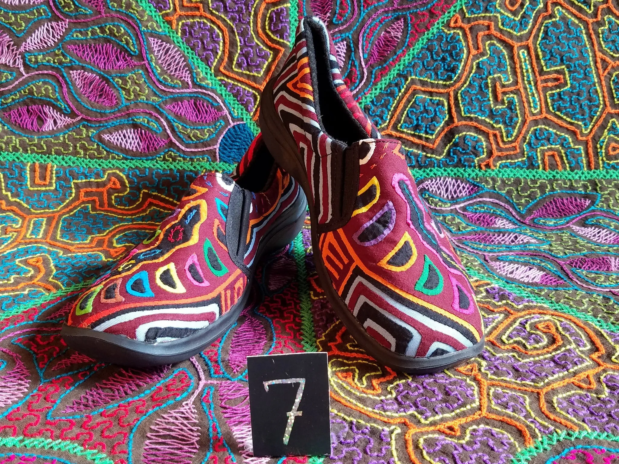 Moccasin Mola Shoes  - Size 7 - Dance