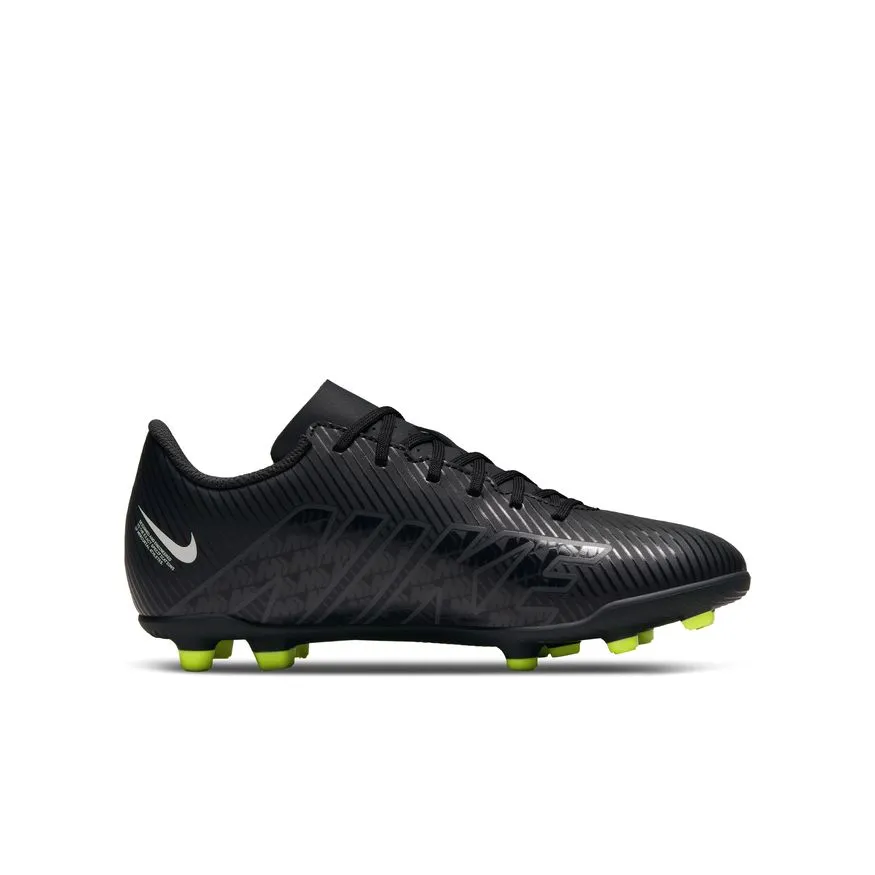 Nike Jr Mercurial Vapor 15 Club FG - Black/Smoke Grey/White